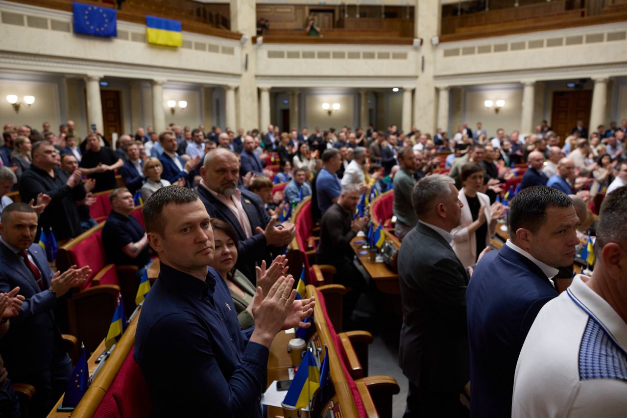 Верховная Рада новым законом ужесточила мобилизацию в Украине. Фото: Telegram-канале Рады